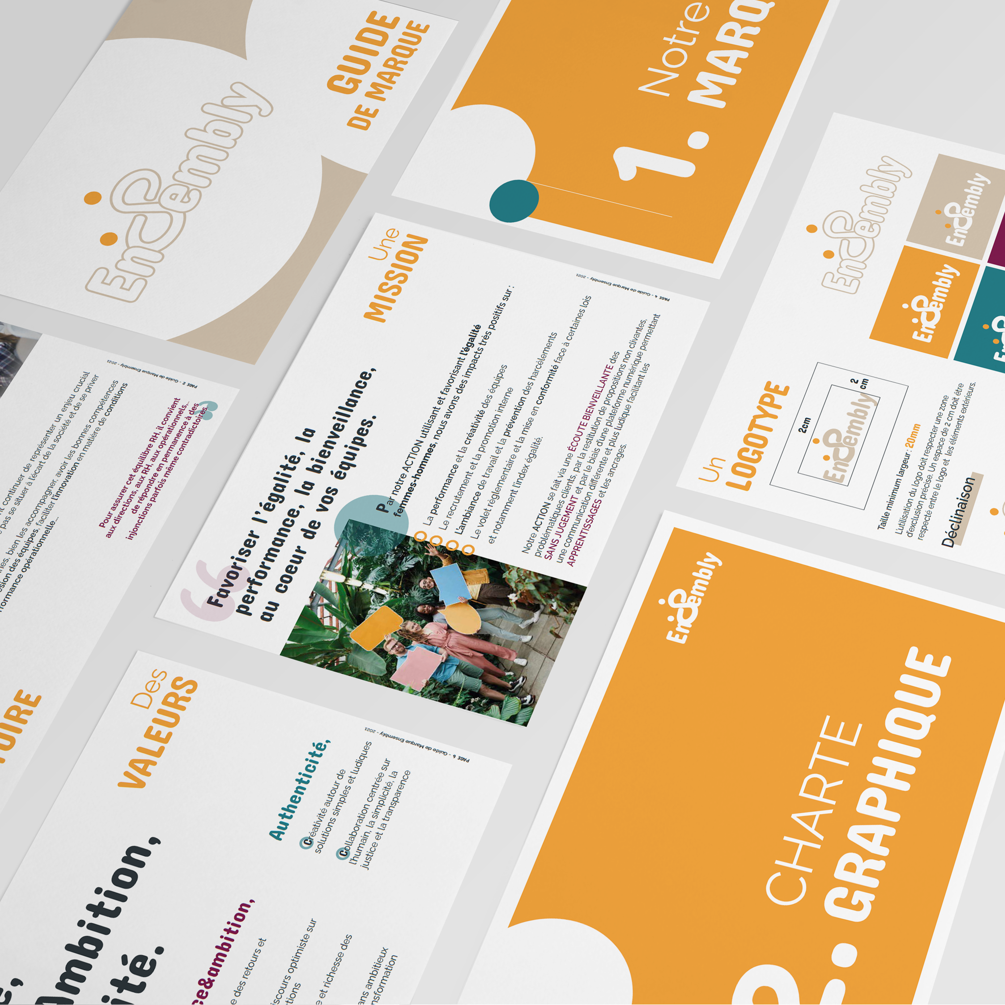 Charte graphique - Conseil RH - Marine Delanneau Communication