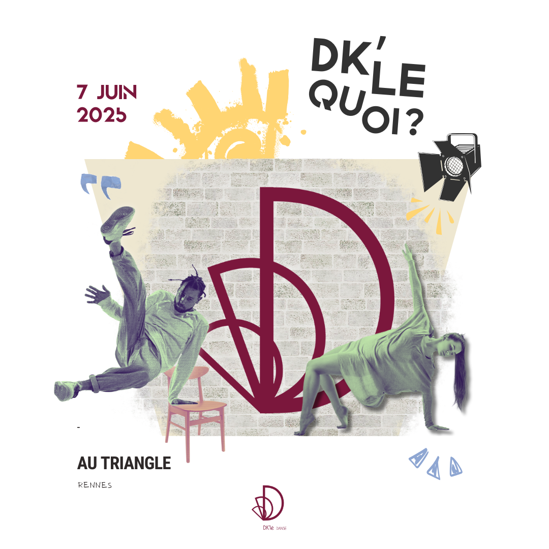 Création d'affiche - Spectacle de danse - Marine Delanneau Communication